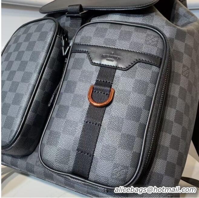 Discount Louis vuitton Damier Graphite Canvas Original UTILITY BACKPACK N40279 black