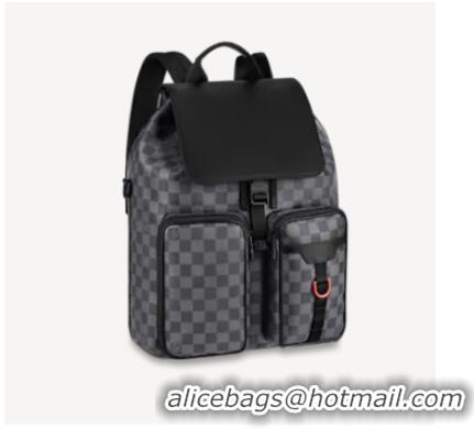 Discount Louis vuitton Damier Graphite Canvas Original UTILITY BACKPACK N40279 black