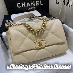 Buy Inexpensive Chanel 19 flap bag AS1160 AS1161 AS1162 Nude