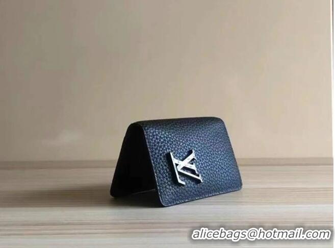 Well Crafted Louis Vuitton Calf Leather POCKET ORGANIZER M69979 Black