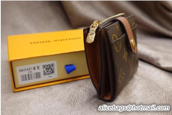 Reasonable Price Louis vuitton Monogram Canvas Wallet M60451-3