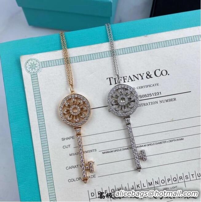 Spot Cheap TIFFANY Necklace CE6332 Silver