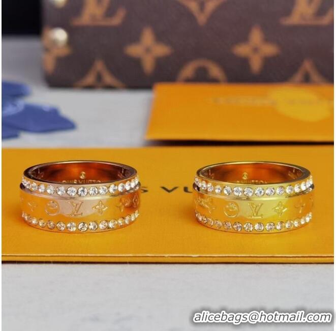 Free Shipping Design Louis Vuitton Ring M68132 Gold