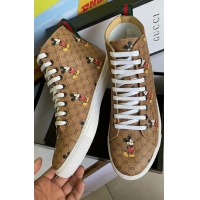 Grade Design Gucci x Disney GG High top Sneakers 111438 Brown