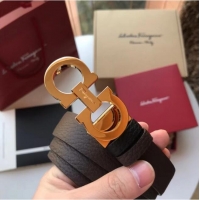 Free Shipping Design Ferragamo Original Calf Leather 25MM F4991-6