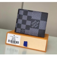 Famous Brand Louis vuitton Monogram Canvas Wallet N60434 grey