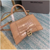 Top Grade Balenciaga Original Leather 2594 Apricot