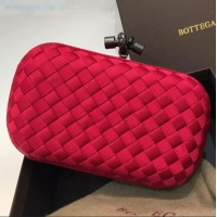 New Fashion Bottega Veneta Tiffany Fabric Small Clutch BV2679 Red 2021