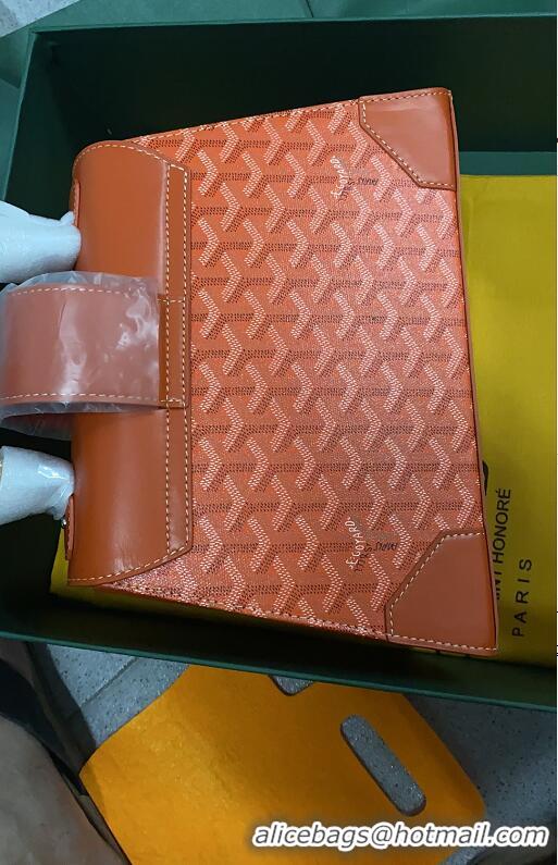 Low Cost Goyard Original Saigon Tote Bag With Strap PM 8942 Orange