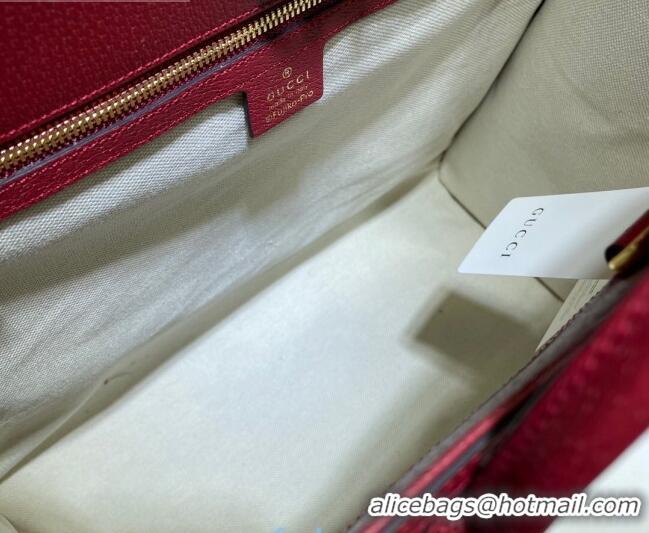 Trendy Design Doraemon x Gucci GG Canvas Large Tote Bag 653952 Beige/Red 2021