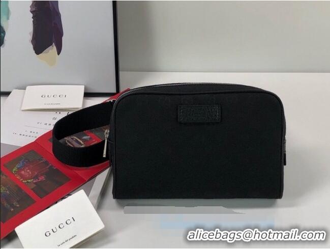 Fashion Discount Gucci GG Canvas Belt Bag 449174 Black 2021