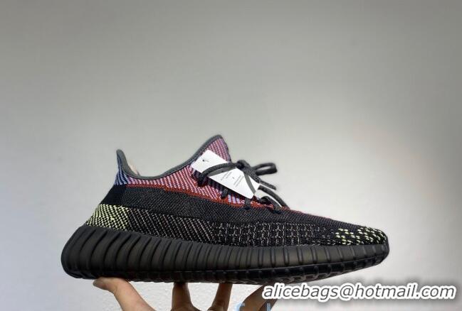 Good Product Adidas Yeezy Boost 350 V2 Static Sneakers AY2886 Black/Red/Blue 2020