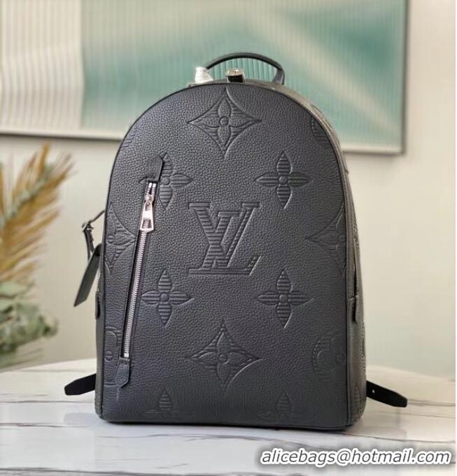 Unique Grade Louis Vuitton Taurillon Leather ARMAND BACKPACK M57288 BLACK