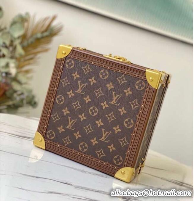 Inexpensive Louis vuitton Monogram Canvas Jewelry box M36999 Red