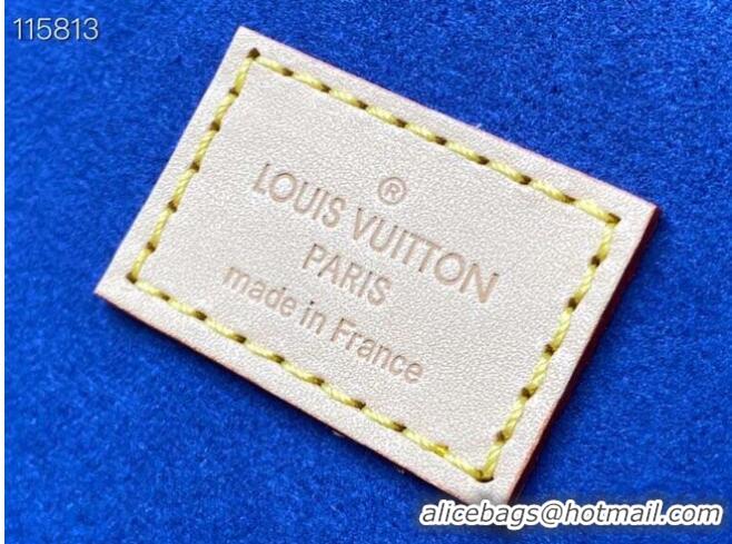 Reasonable Price Louis Vuitton Monogram Canvas Jewelry box M36999 blue