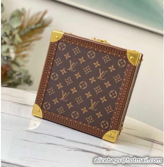 Reasonable Price Louis Vuitton Monogram Canvas Jewelry box M36999 blue