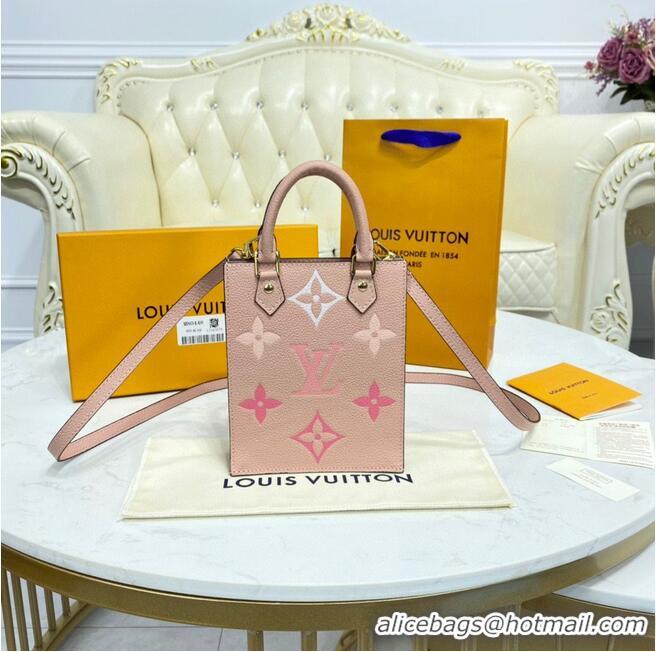 Luxury Discount Louis vuitton SINCE 1854 PETIT SAC PLAT M80449 Pink