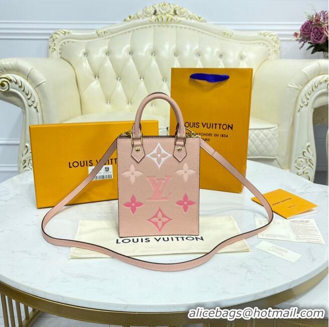 Luxury Discount Louis vuitton SINCE 1854 PETIT SAC PLAT M80449 Pink