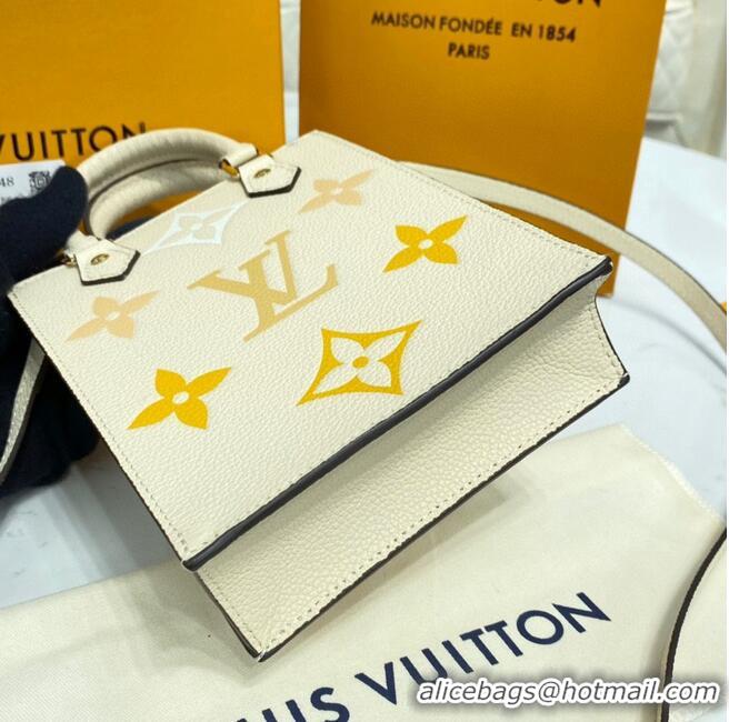 Buy Fashionable Louis vuitton SINCE 1854 PETIT SAC PLAT M80449 Orange