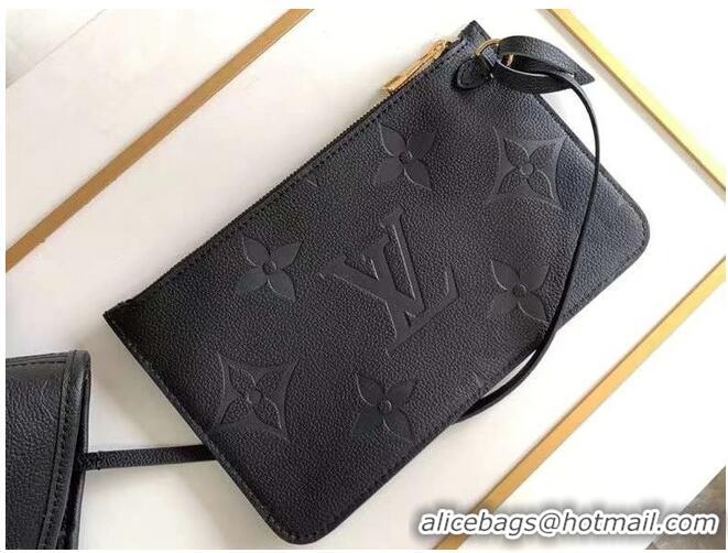 Discount Louis Vuitton Monogram Empreinte NEVERFULL MM M45685 black