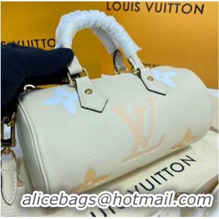 Promotional Louis Vuitton Monogram Empreinte PAPILLON BB M45708 Cream&Saffron