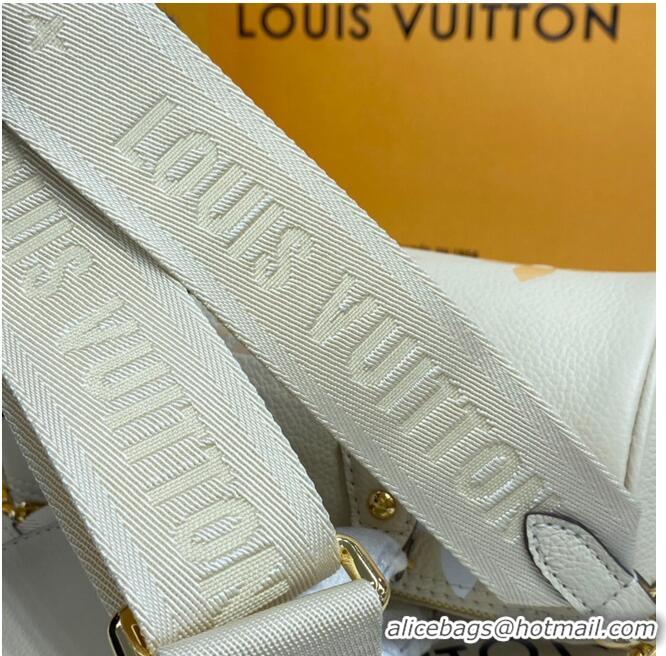 Promotional Louis Vuitton Monogram Empreinte PAPILLON BB M45708 Cream&Saffron