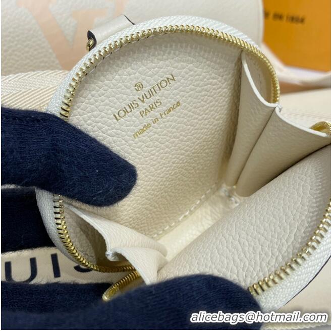 Promotional Louis Vuitton Monogram Empreinte PAPILLON BB M45708 Cream&Saffron