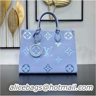 Best Quality Louis Vuitton Monogram Empreinte ONTHEGO MM M45718 Summer Blue