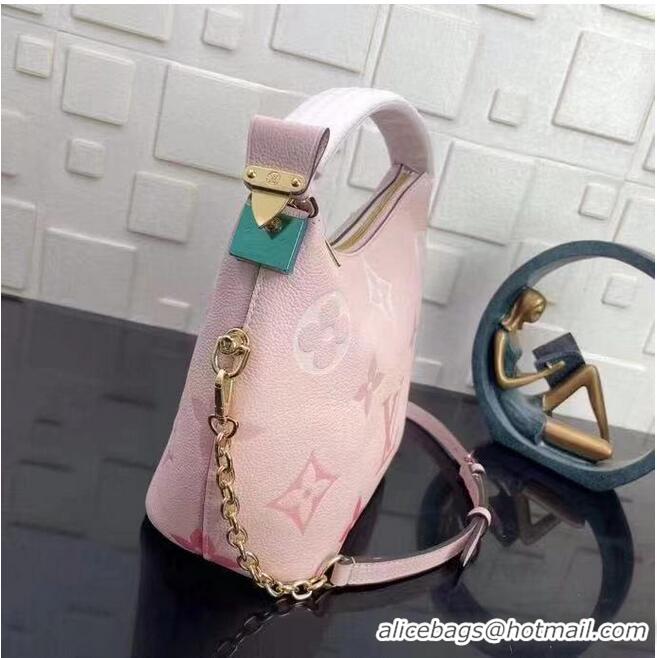 Famous Brand Louis Vuitton Original Leather Hobo Bag M45697 Pink