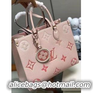 Super Quality Louis Vuitton Monogram Empreinte ONTHEGO MM M45718 Summer Pink