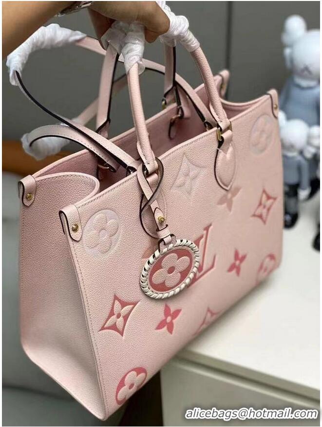 Super Quality Louis Vuitton Monogram Empreinte ONTHEGO MM M45718 Summer Pink