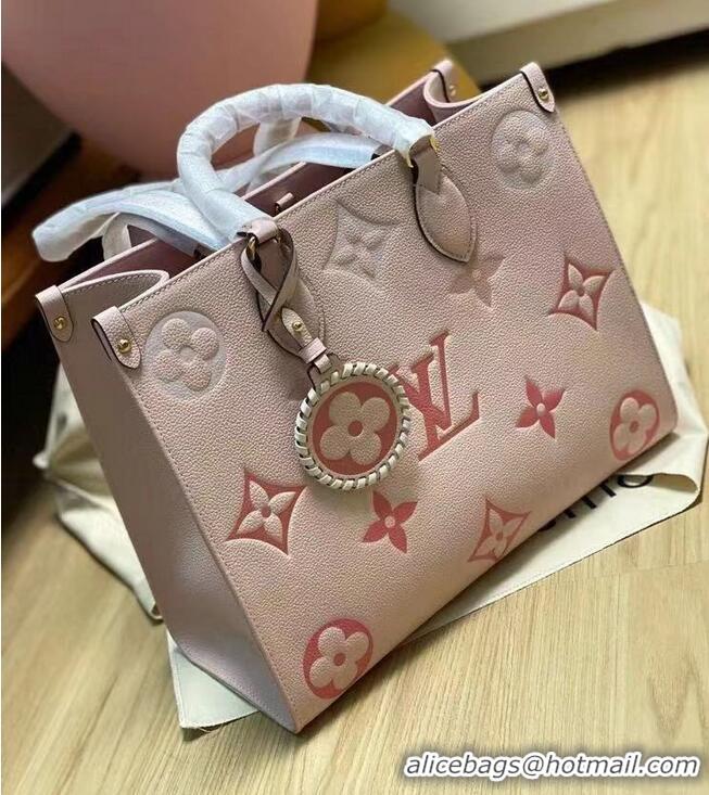 Super Quality Louis Vuitton Monogram Empreinte ONTHEGO MM M45718 Summer Pink