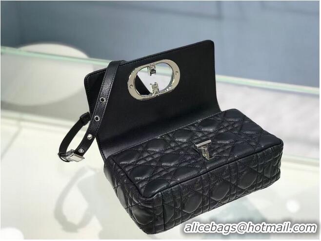 Promotional Dior SMALL DIOR CARO BAG Soft Cannage Calfskin M9241 Black