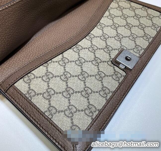 Classic Gucci Dionysus GG Top Handle Bag 621512 Beige/Brown 2021