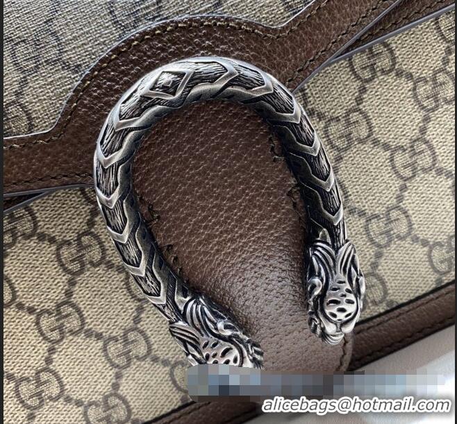 Classic Gucci Dionysus GG Top Handle Bag 621512 Beige/Brown 2021