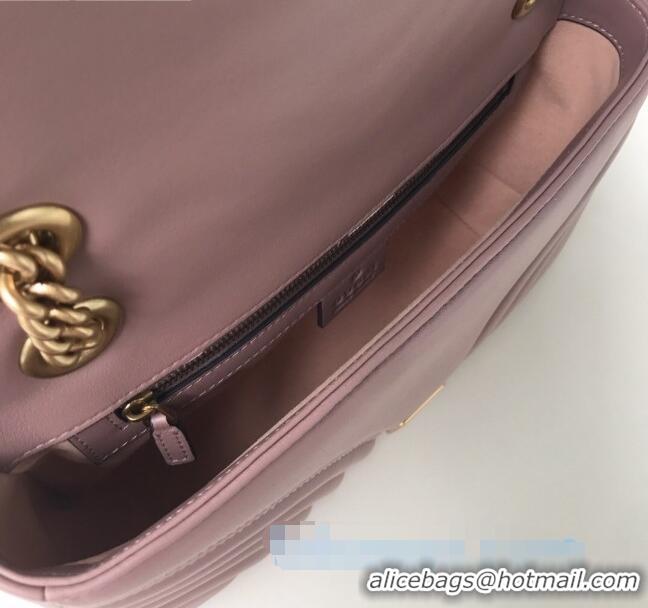 Unique Discount Gucci GG Marmont Small Shoulder Bag 443497 Nude/Gold 2021