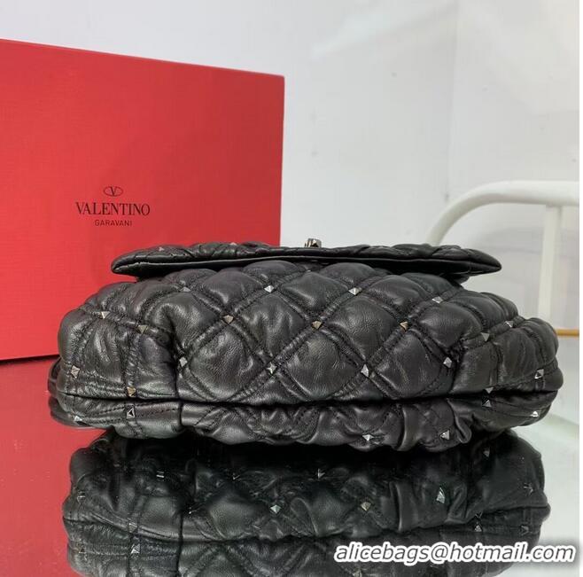 Perfect Design Valentino medium Garavani Roman Stud V3178 black