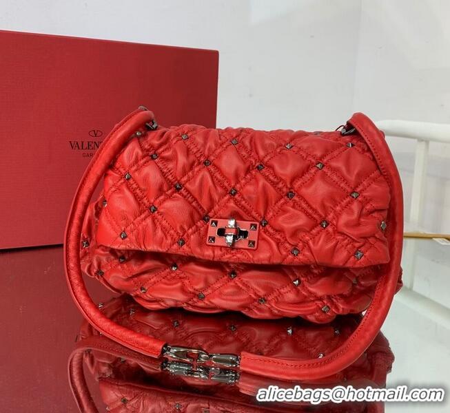 Super Quality Valentino medium Garavani Roman Stud V3178 red