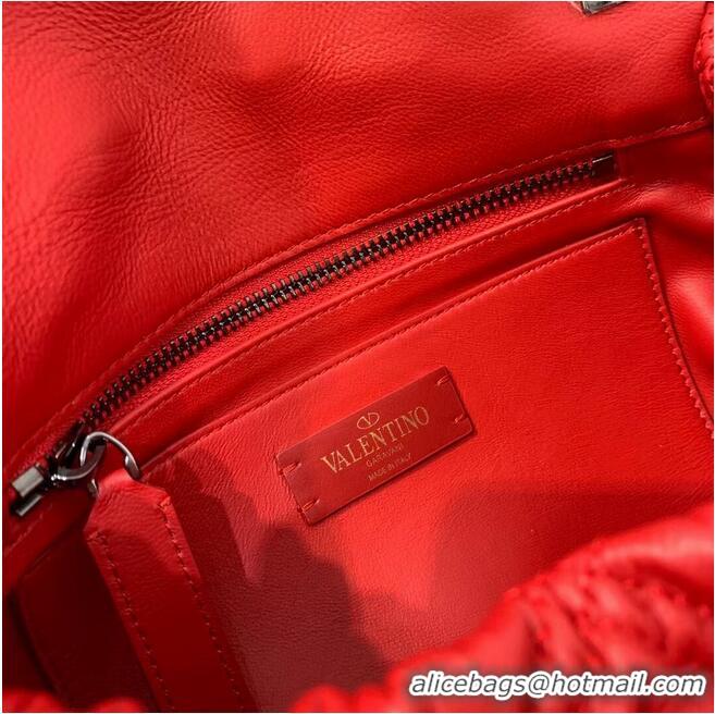 Super Quality Valentino medium Garavani Roman Stud V3178 red