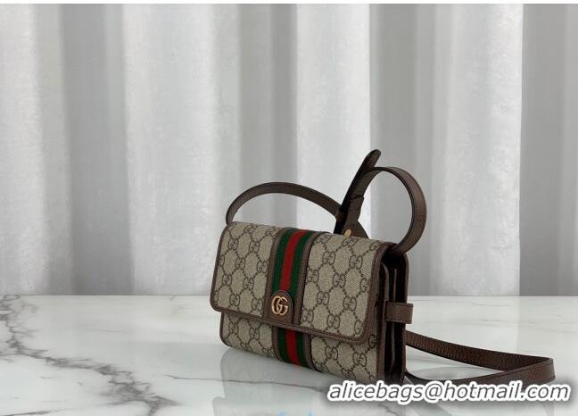 Sophisticated Gucci GG Canvas Mini Bag 645082 Beige/Brown 2021