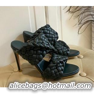 Custom Bottega Veneta The Curve Heel Sandals 11cm 030901 Green