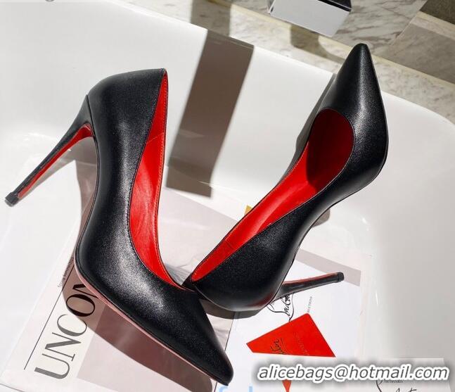 Good Product Christian Louboutin Shiny Calfskin 8.5cm Pumps 030819 Black