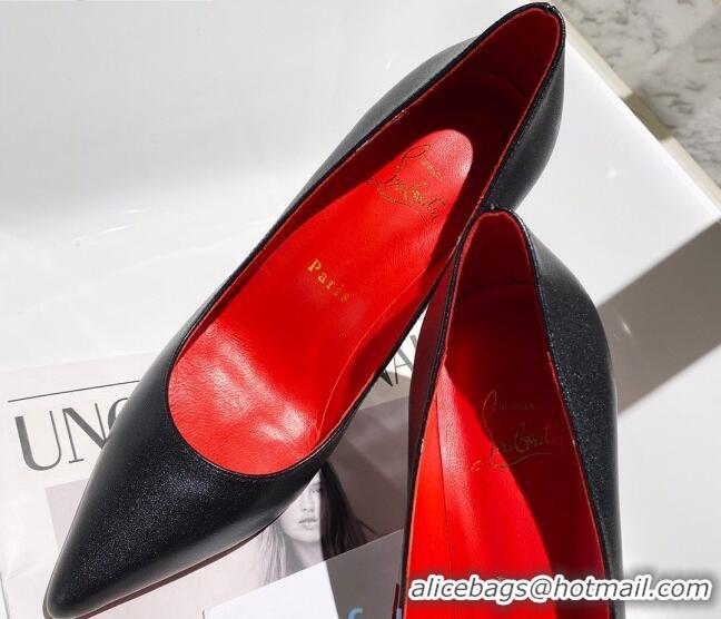 Good Product Christian Louboutin Shiny Calfskin 8.5cm Pumps 030819 Black