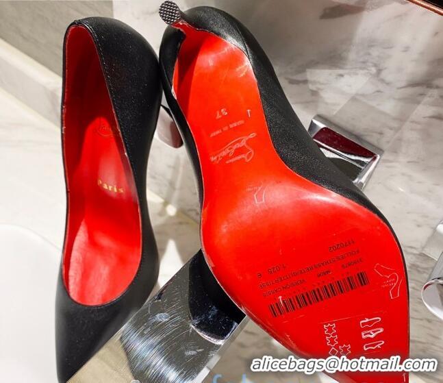 Good Product Christian Louboutin Shiny Calfskin 8.5cm Pumps 030819 Black