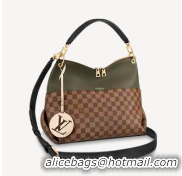 Most Popular Louis Vuitton Damier Ebene Canvas MAIDA N40369 Khaki Green