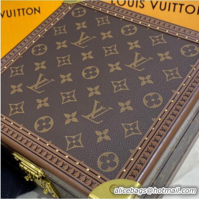 Well Crafted Louis Vuitton Monogram Canvas NICE JEWELRY CASE M47120 Pink