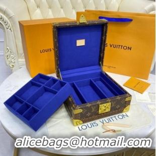 Luxury Cheap Louis Vuitton NICE JEWELRY CASE M47120 blue