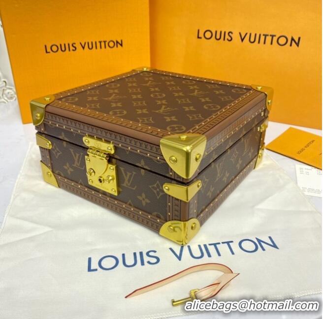 Luxury Cheap Louis Vuitton NICE JEWELRY CASE M47120 blue