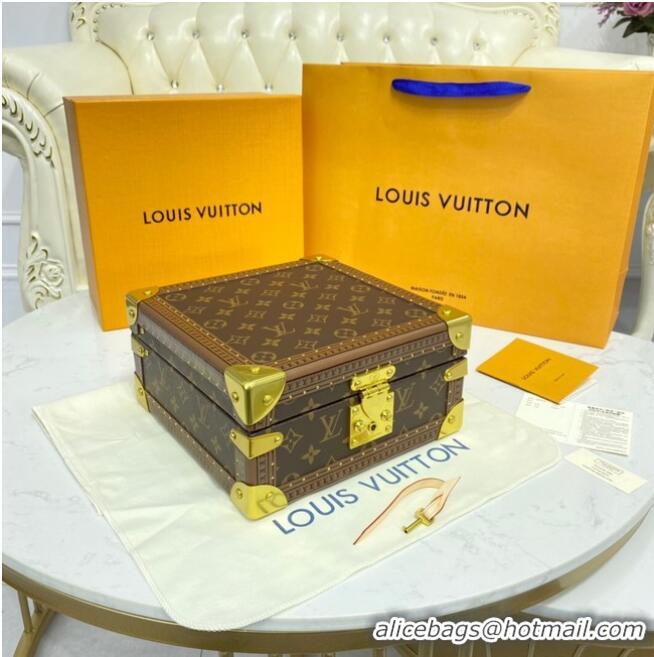 Top Quality Louis Vuitton Monogram Canvas NICE JEWELRY CASE M47120 Rose