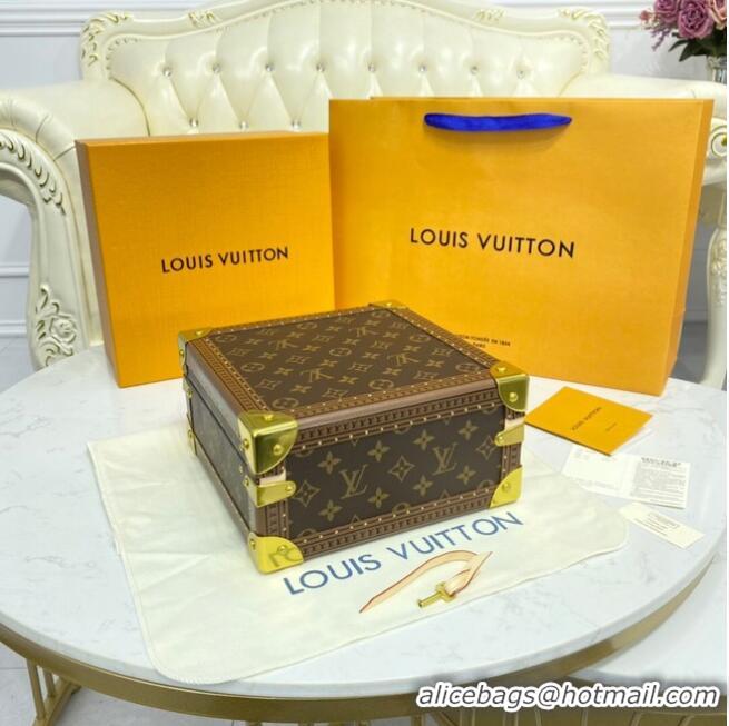 Top Quality Louis Vuitton Monogram Canvas NICE JEWELRY CASE M47120 Rose